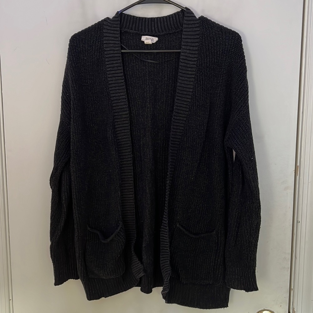 A.n.a black cardigan Size:small